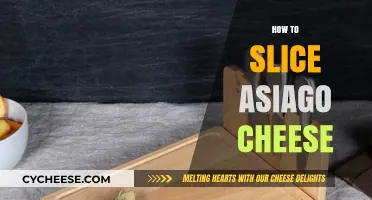 Mastering the Art of Slicing Asiago Cheese: Tips and Techniques