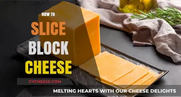 Mastering the Art of Slicing Block Cheese: Tips and Techniques