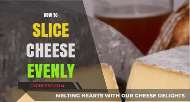 Mastering the Art of Even Cheese Slicing: Tips and Tricks