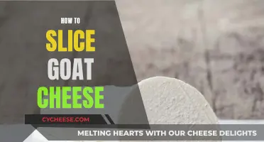 Slicing Soft Goat Cheese: The Right Way