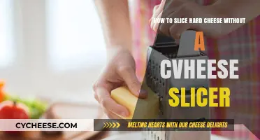 Effortless Hard Cheese Slicing: Creative Techniques Without a Cheese Slicer