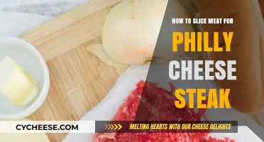 Perfect Philly Cheese Steak: Mastering the Art of Slicing Meat