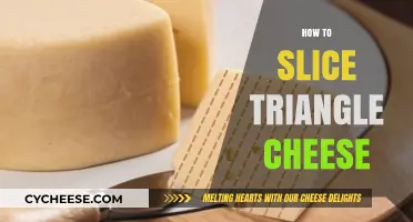 Mastering the Art of Slicing Triangle Cheese: Tips and Techniques