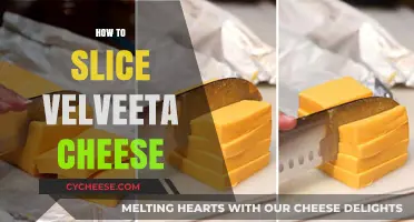 Mastering the Art of Slicing Velveeta Cheese: Tips and Tricks