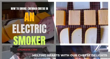 Smoking Cheddar: A Guide to Perfectly Smoked Cheese in Your Electric Smoker