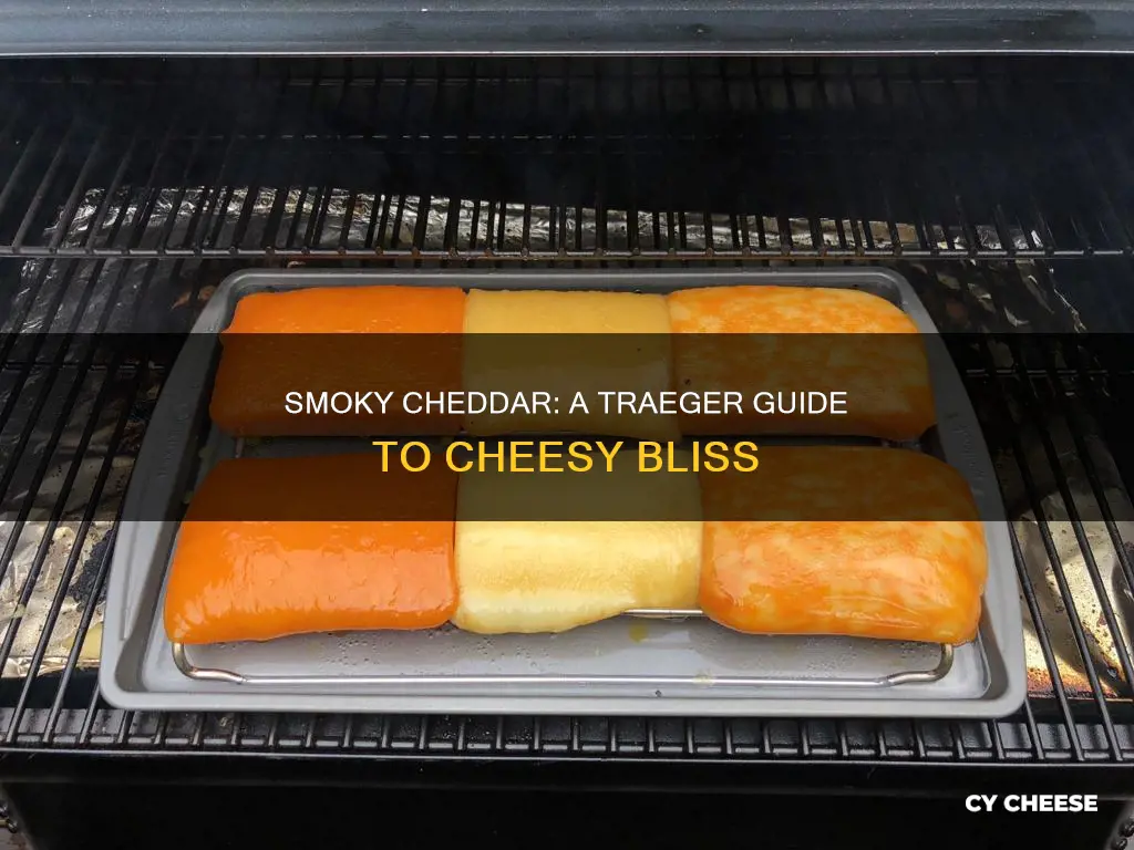 how to smoke cheddar cheese on a traeger