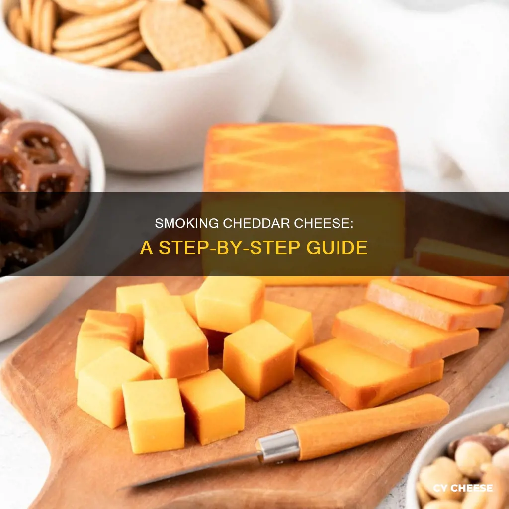 how to smoke cheddar cheese