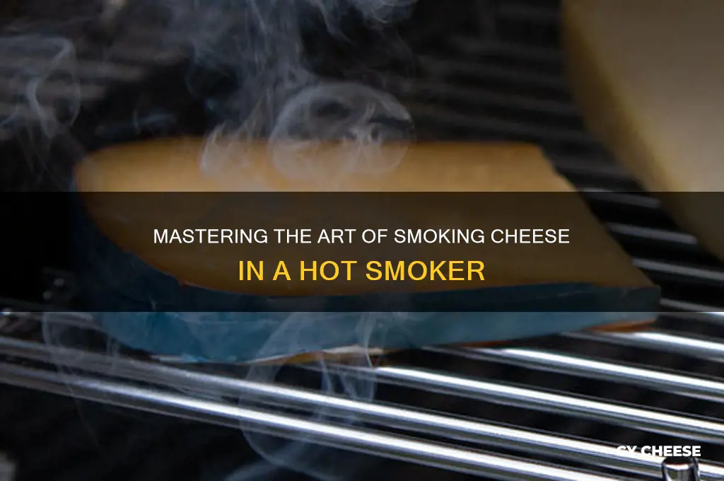 how to smoke cheese in a hot smoker