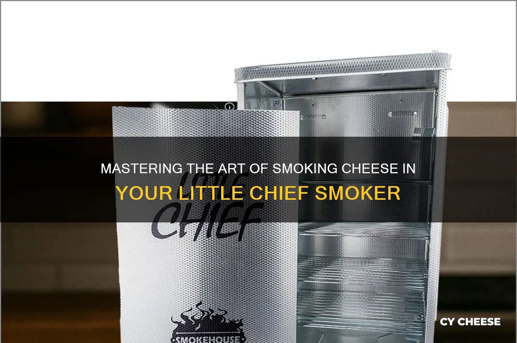 how to smoke cheese in a little chief