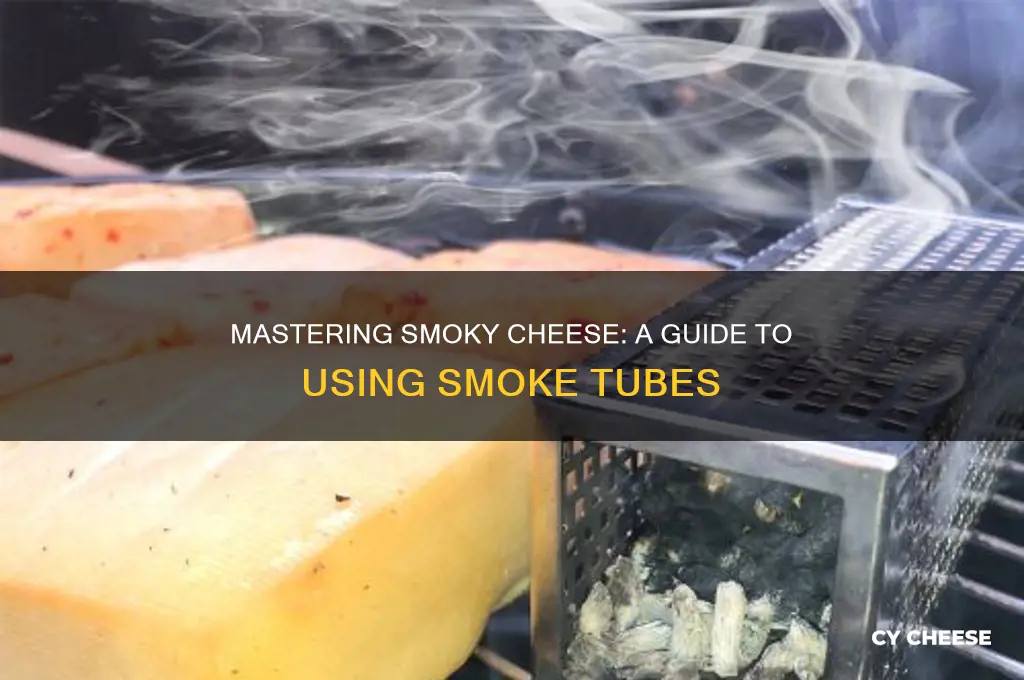how to smoke cheese with a smoke tube