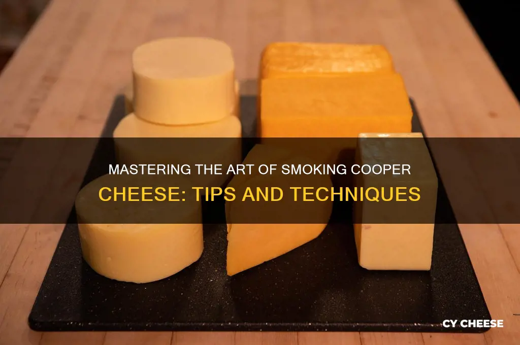 how to smoke cooper cheese