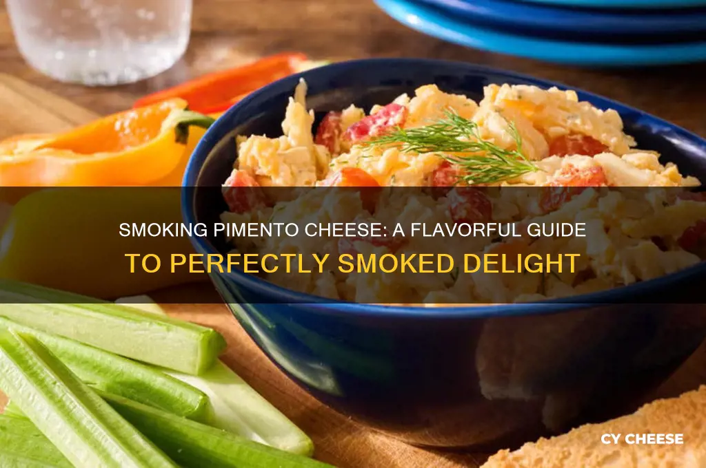 how to smoke pimento cheese