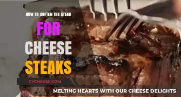 Perfectly Tender Cheese Steaks: Simple Tips to Soften Your Steak