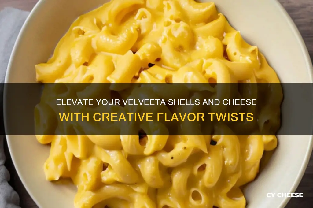 how to spice up velveeta shells and cheese