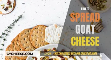 Spreading Goat Cheese: Tips and Tricks for Beginners