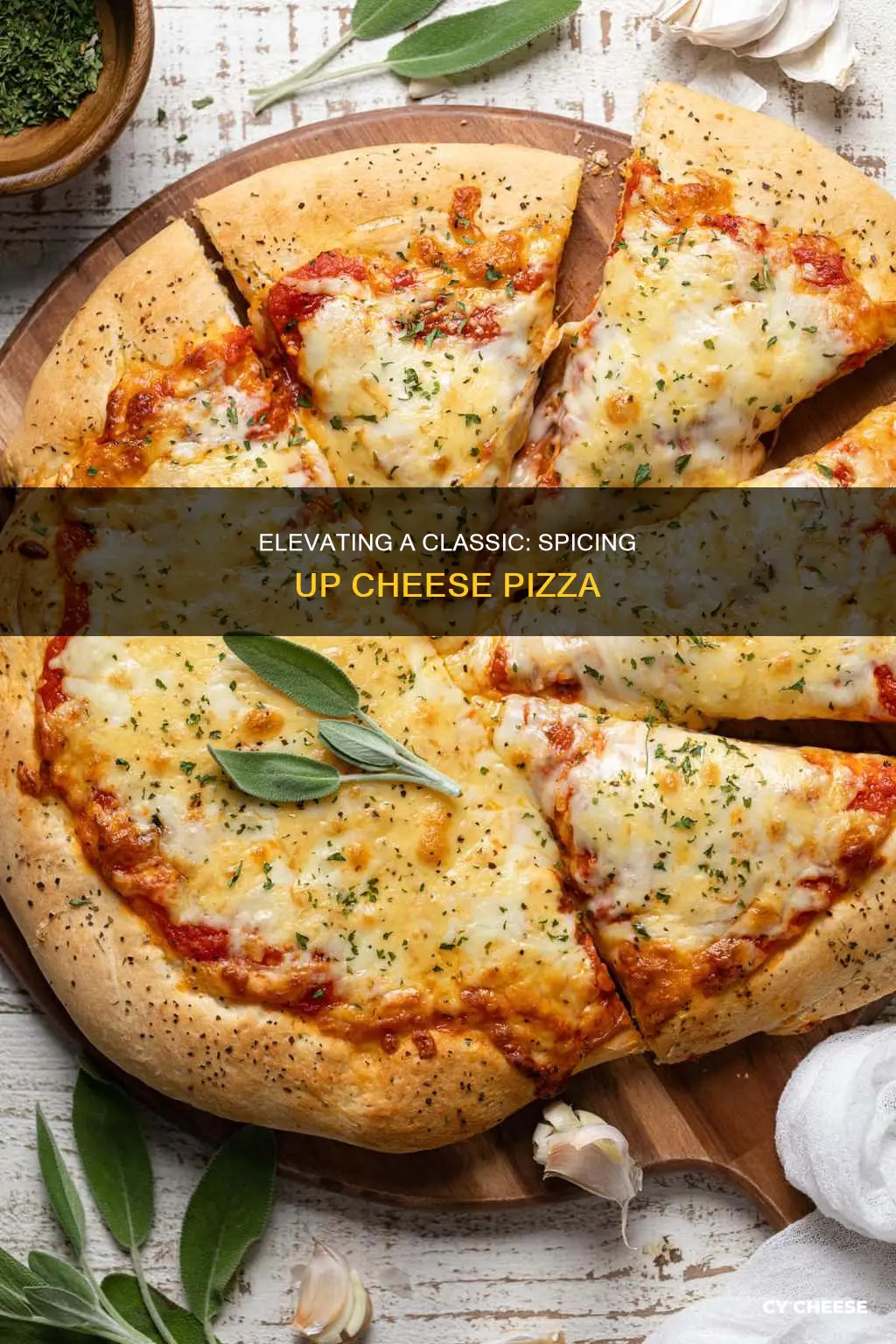 how to sprigsupportiveup a cheese pizza