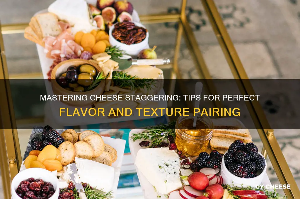 how to stagger cheese