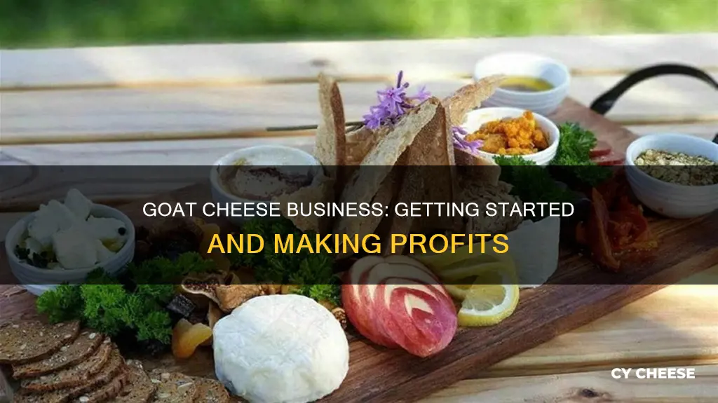 how to start a goat cheese making business