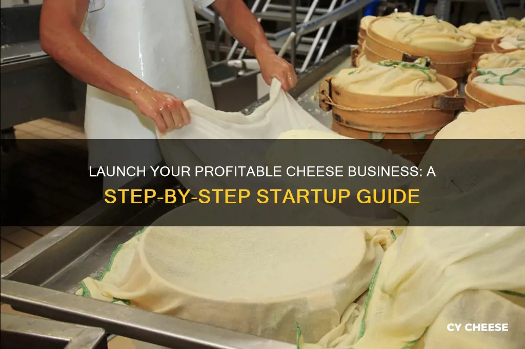 how to start cheese business