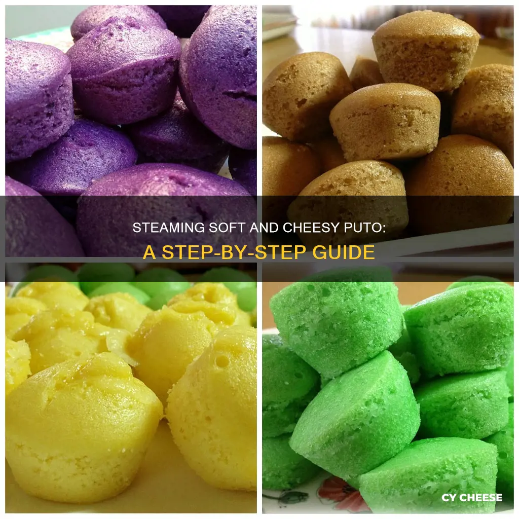 how to steam puto cheese