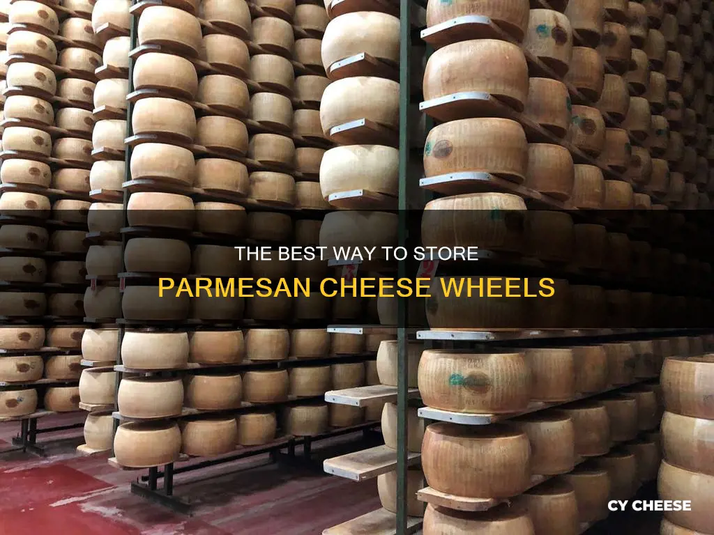 how to store a parmesan cheese wheel