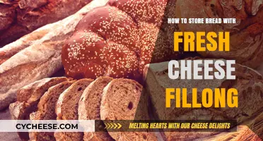 Perfect Pairing: Storing Bread with Fresh Cheese Filling for Optimal Freshness