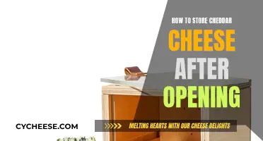 Storing Cheddar Cheese: Best Practices After Opening