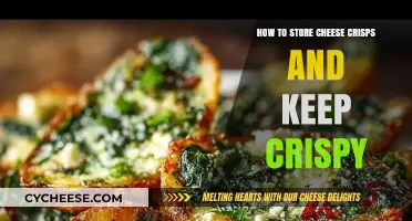 Perfectly Crispy Cheese Crisps: Storage Tips for Long-Lasting Crunch