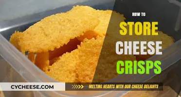 Perfectly Crisp: Best Practices for Storing Cheese Crisps Freshly