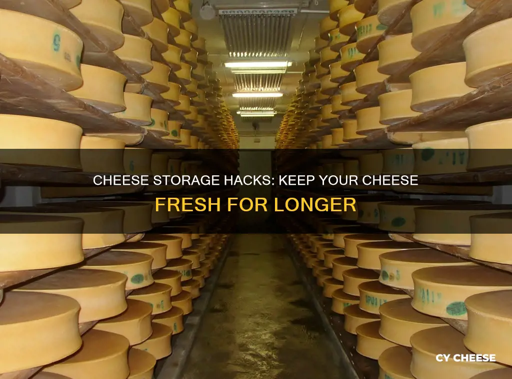 how to store cheese for longer