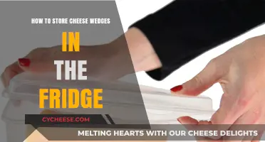 Proper Cheese Wedge Storage: Tips for Freshness in Your Fridge