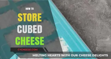 Mastering Cubed Cheese Storage: Tips for Freshness and Flavor Preservation