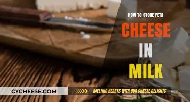 Storing Feta Cheese: Milk Soak for Longevity