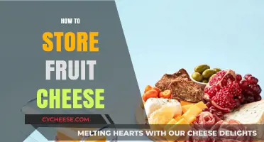 Mastering Fruit Cheese Storage: Tips for Freshness and Flavor Preservation