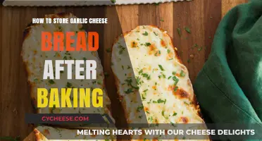 Perfectly Preserving Garlic Cheese Bread: Post-Baking Storage Tips