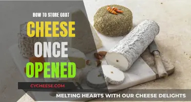 Goat Cheese Care: Storing Opened Cheese