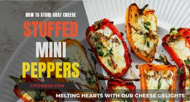 Goat Cheese Stuffed Mini Peppers: Storage Tips for Freshness