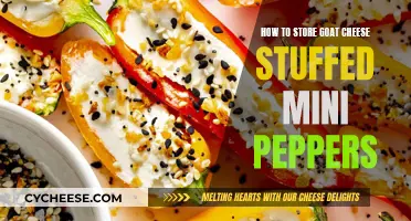 Storing Goat Cheese Stuffed Mini Peppers: A Quick Guide