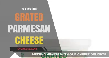 The Best Ways to Store Grated Parmesan Cheese