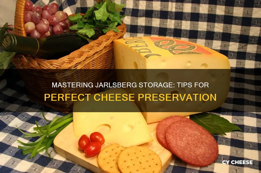 how to store jarlsberg cheese
