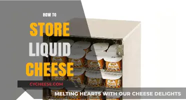 Mastering Liquid Cheese Storage: Tips for Freshness and Flavor Preservation