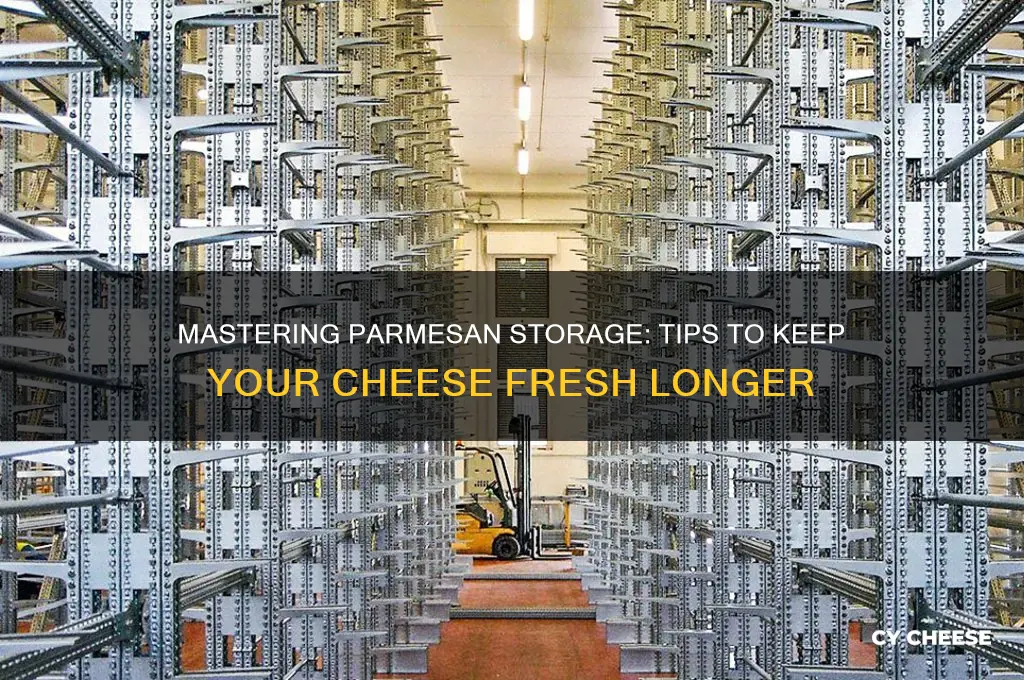 how to store parmasan cheese