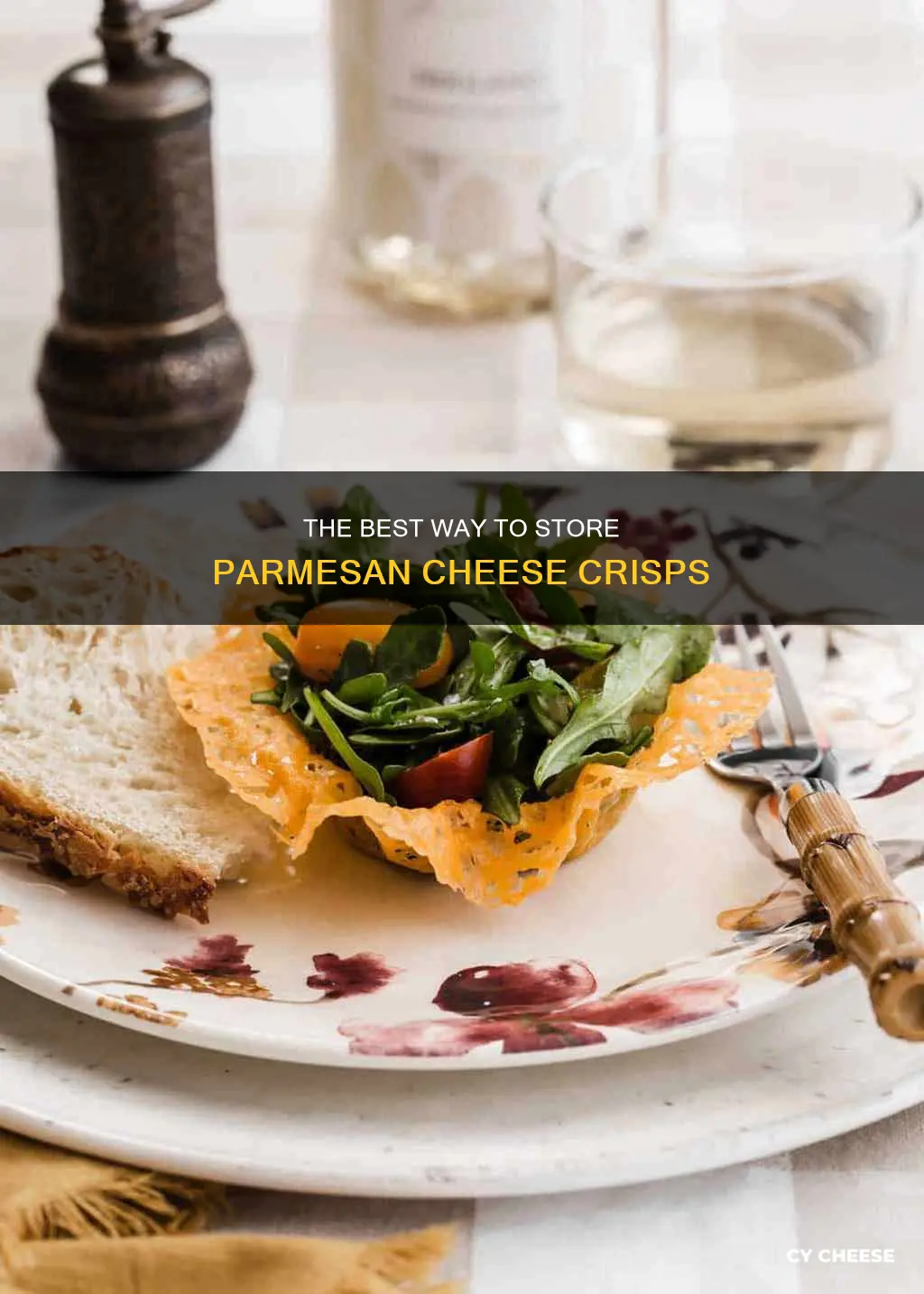 how to store parmesan cheese crisps