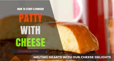 Master the Art of Stuffing Burger Patties with Melty Cheese