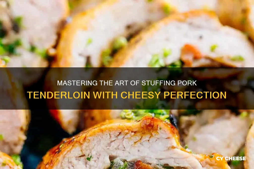 how to stuff a pork tenderloin with cheese
