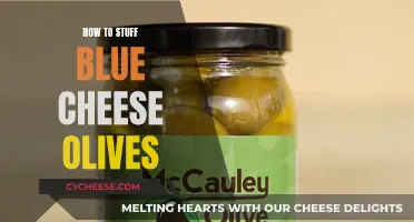 A Tasty Treat: Stuffing Blue Cheese Olives at Home