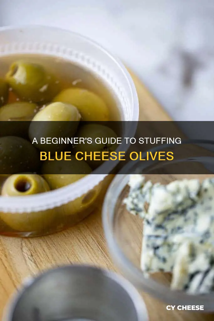 how to stuffed blue cheese olives