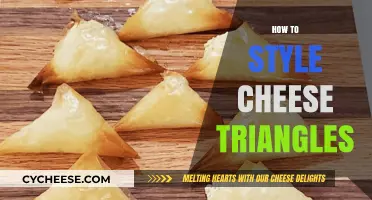 Creative Cheese Triangle Styling: Tips for Elegant Appetizer Presentation