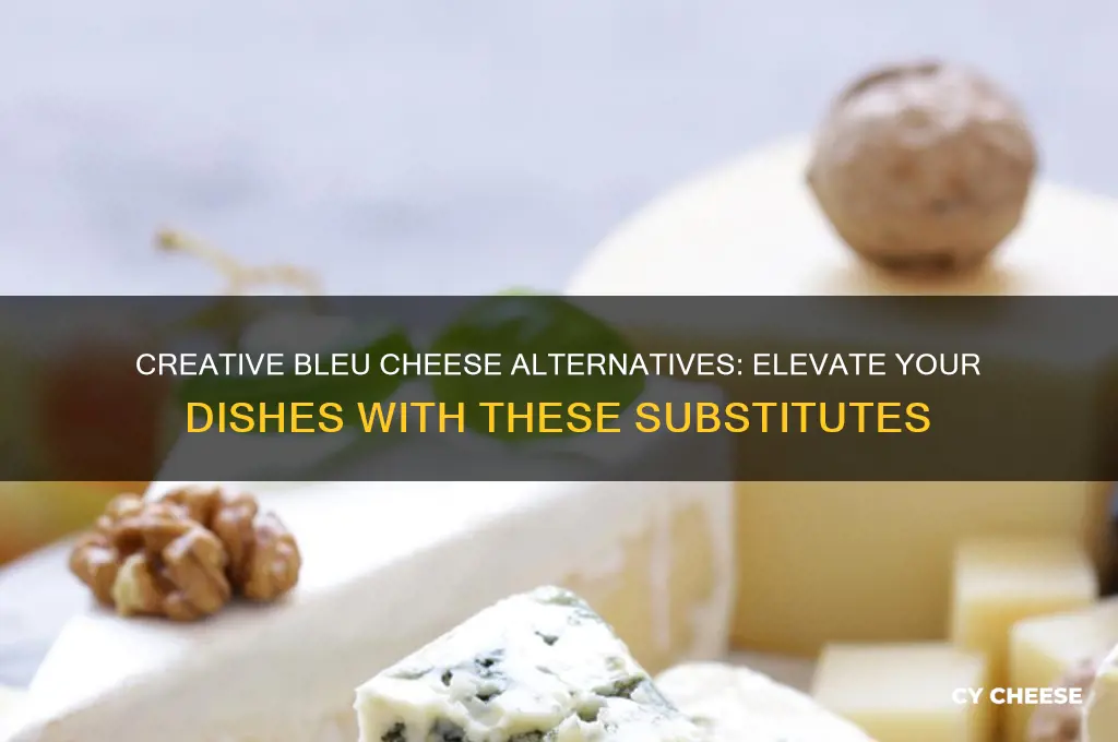 how to substitute bleu cheese