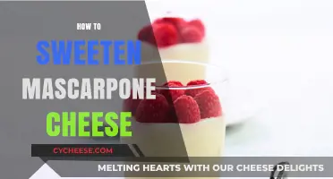 Delicious Ways to Sweeten Mascarpone Cheese for Desserts and Snacks